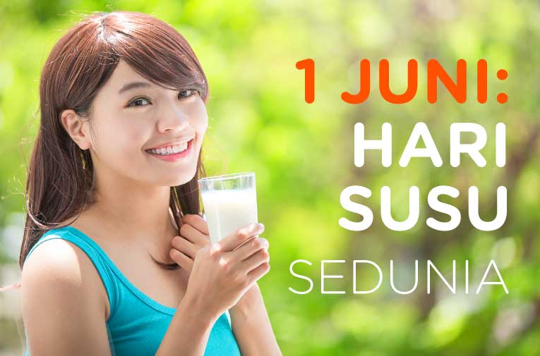 Hari Susu Sedunia (World Milk Day) setiap tanggal 1 Juni
